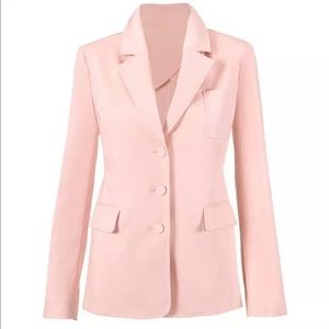 NEW CAbi 5656 Grace Pretty Pink Blazer Jacket sz 10